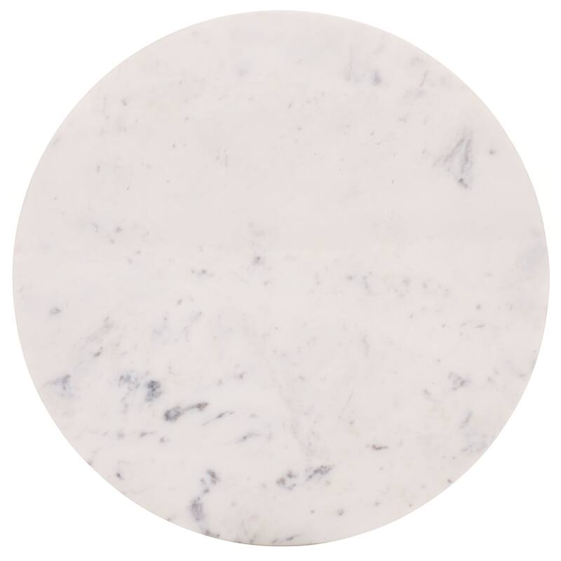 SAFAVIEH Couture Branxton Marble Top Accent Table - 16"W x 16"D x 25"H