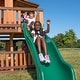 preview thumbnail 9 of 12, Backyard Discovery Woodridge Elite Cedar Wood Swing Set, Slide, Tunnel - 19'3" x 15'8"