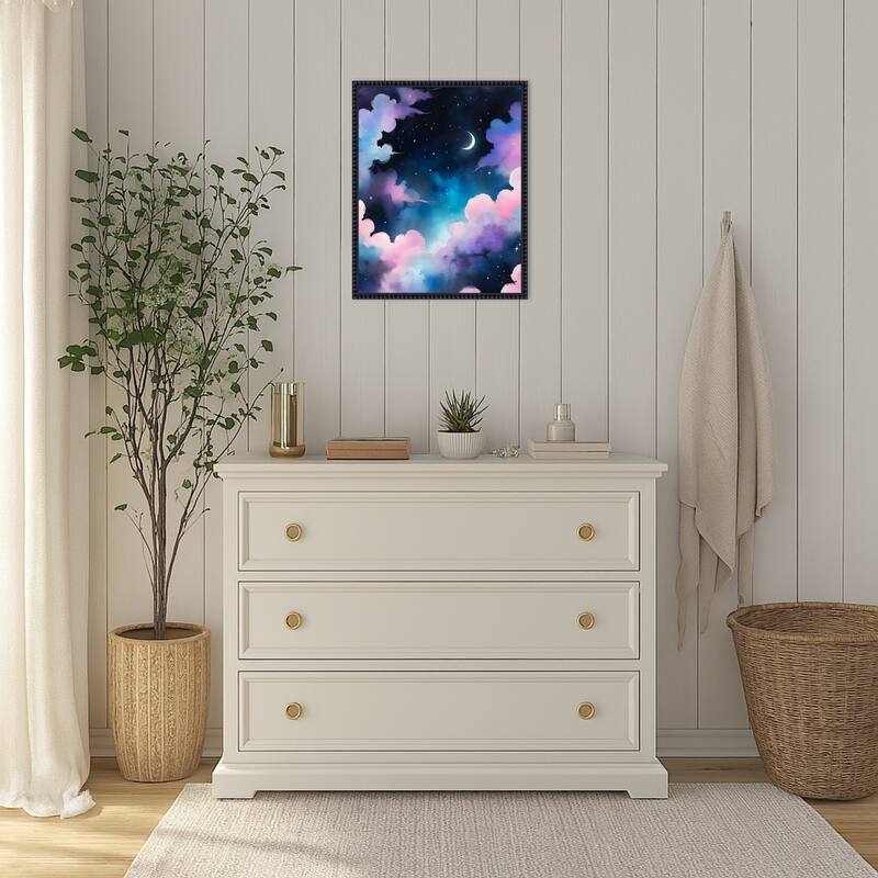 Skys Got Me by Kintsugi99 Framed Canvas Wall Art Print