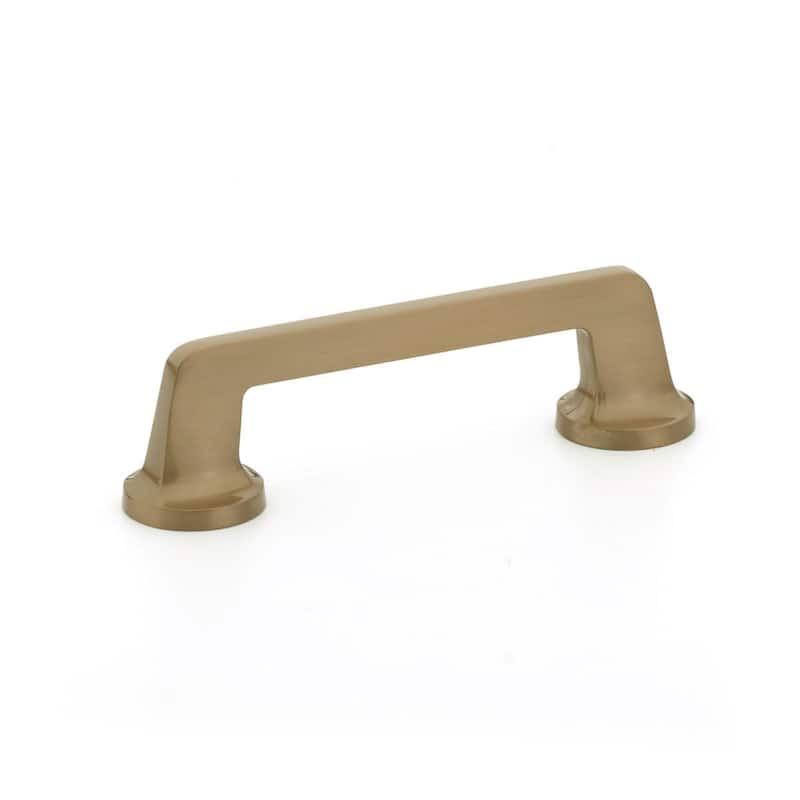 Schaub and Company Northport 4" Center to Center Contemporary Cabinet - Brushed Bronze