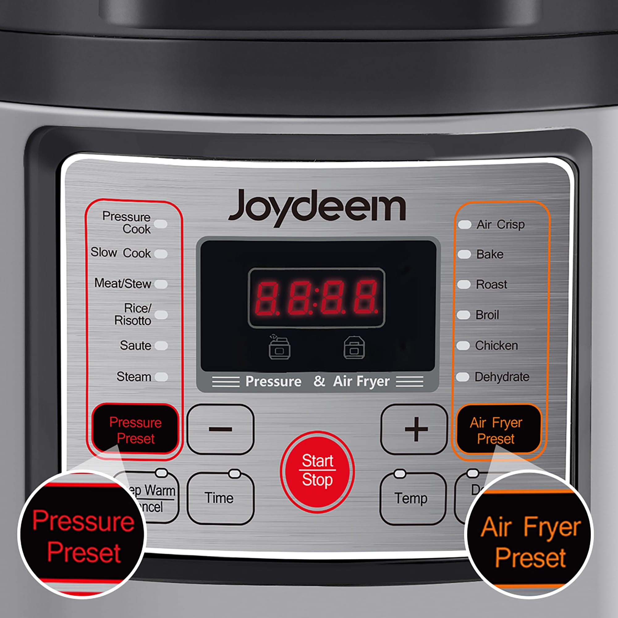 Joydeem 7Qt.12-in-1 Pressure Cooker and Air Fryer - Bed Bath & Beyond -  32940812
