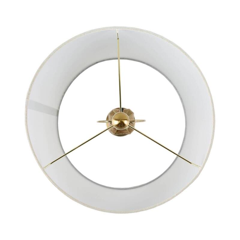 Faceted Brown Glass Table Lamp Brown See below