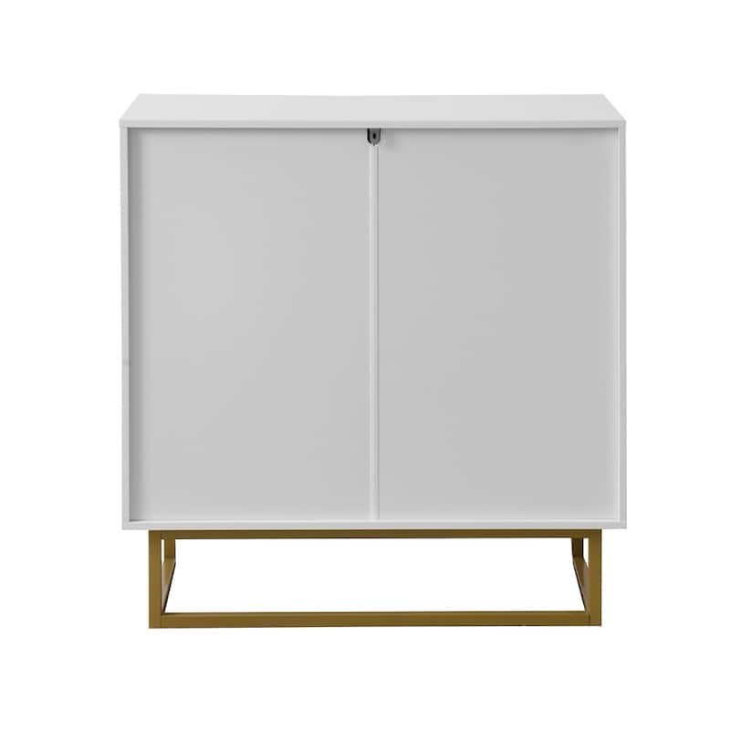 Modern Buffet Sideboard Cabinet with Storage, 2 Doors