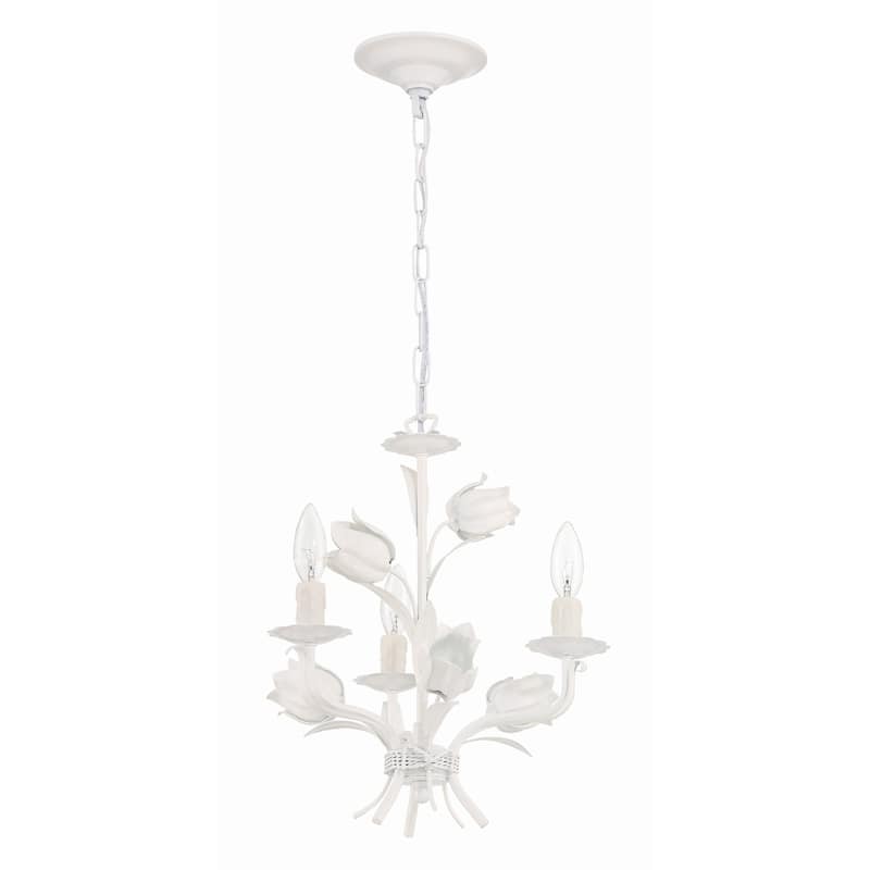 Crystorama Lighting Group Southport 3 Light 14" Wide Chandelier with