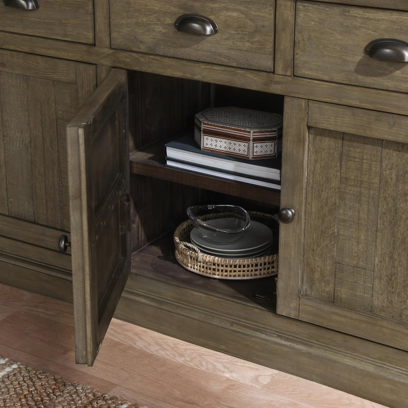 Kasey Reclaimed Pine 4-Drawer 4-Door Sideboard by Kosas Home