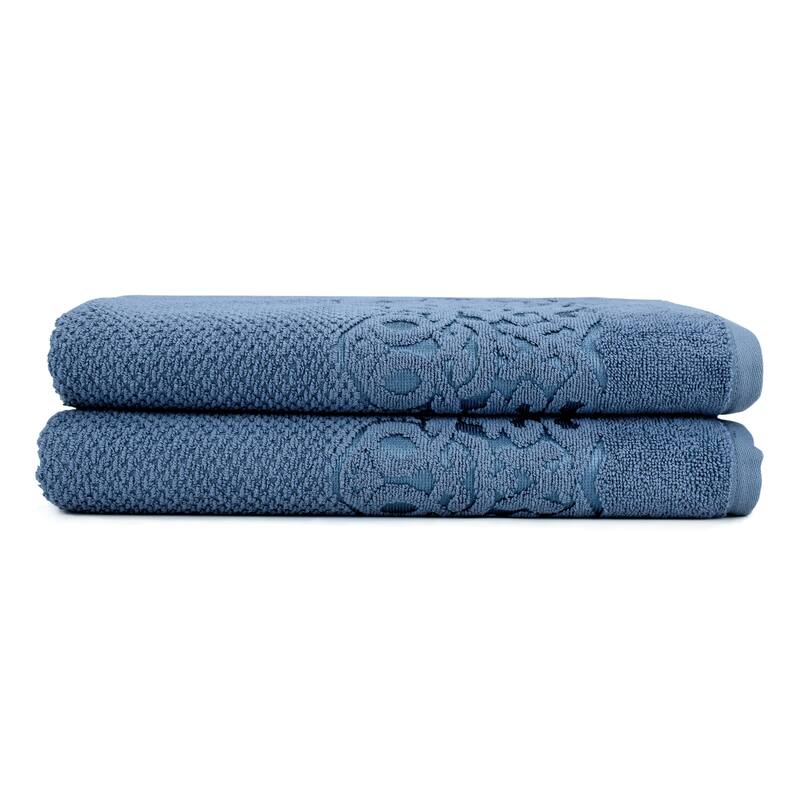 East'N Blue Galata Turkish Cotton Bath Towel (Pack of 2)