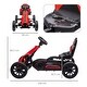 preview thumbnail 16 of 34, Kids Pedal Go-Kart with Adjustable Seat, EVA Wheels, Hand Brake, Forward & Reverse Drive, 3-8 Years, Max 66 lbs