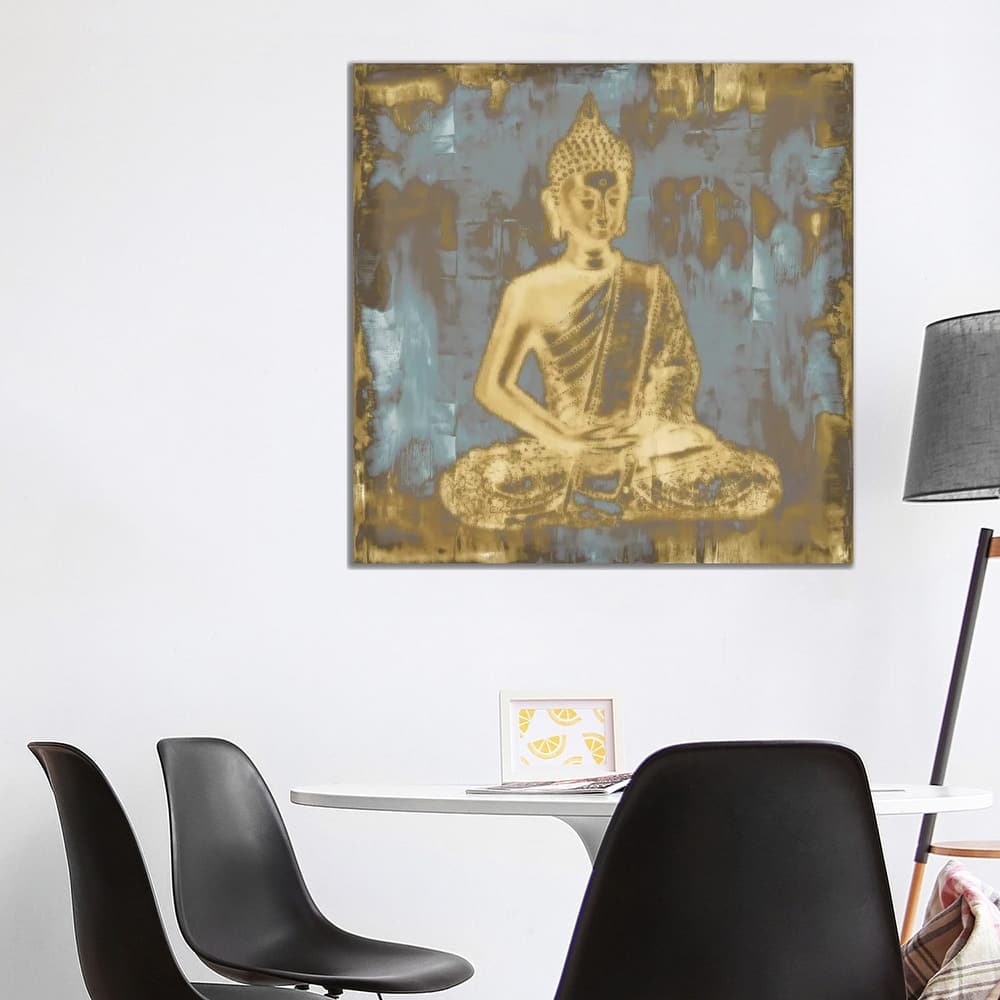 iCanvas "Meditating Buddha" by Tom Bray Canvas Print