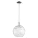 Option Clear Water Glass / Polished Chrome