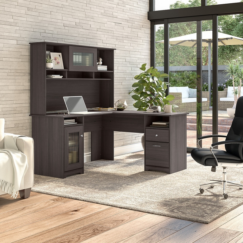 Hillsdale reversible shop corner desk