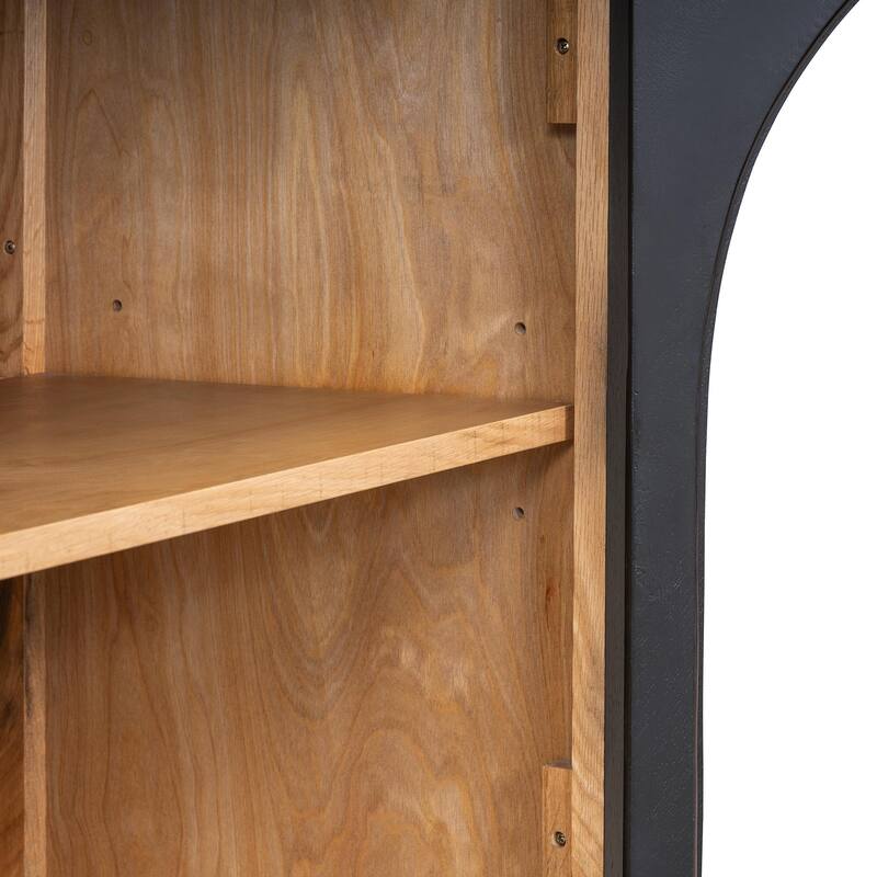 Retro 4-Door Large Storage Sideboard