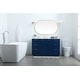 preview thumbnail 8 of 9, Elegant Lighting VF19454 Blake 54" Free Standing Single Basin Vanity