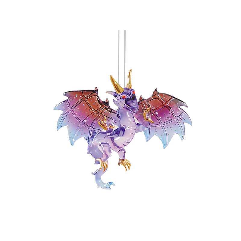 Winged Dragon Ornament Set of 3 - 2.5" - 4.5"