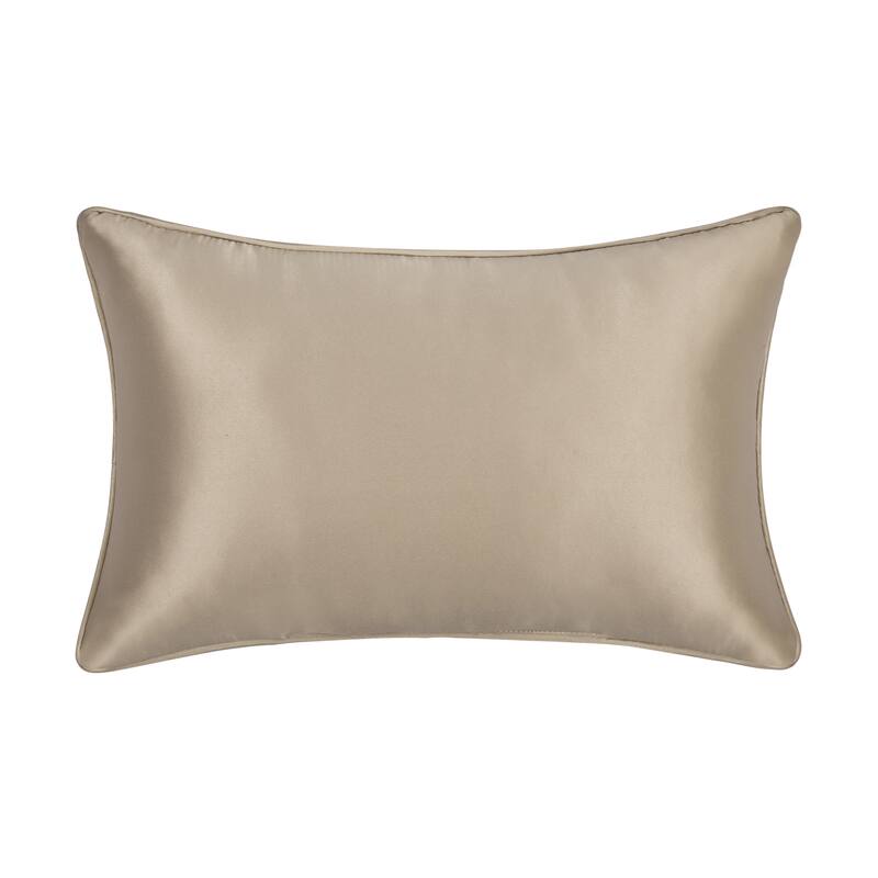 Spectra Boudoir Decorative Throw Pillow - Polyester - Taupe - Accent