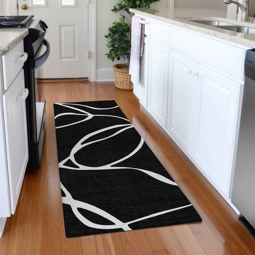 Premium Washable Super Soft Abstract Dash Mayfield Rug