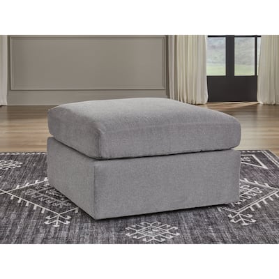Signature Design by Ashley Modmax Dark Gray Oversized Accent Ottoman