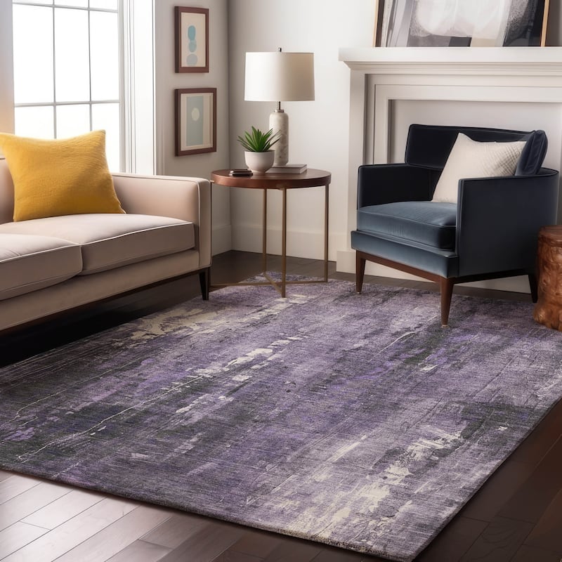 Premium Washable Super Soft Abstract Ombre Mayfield Rug