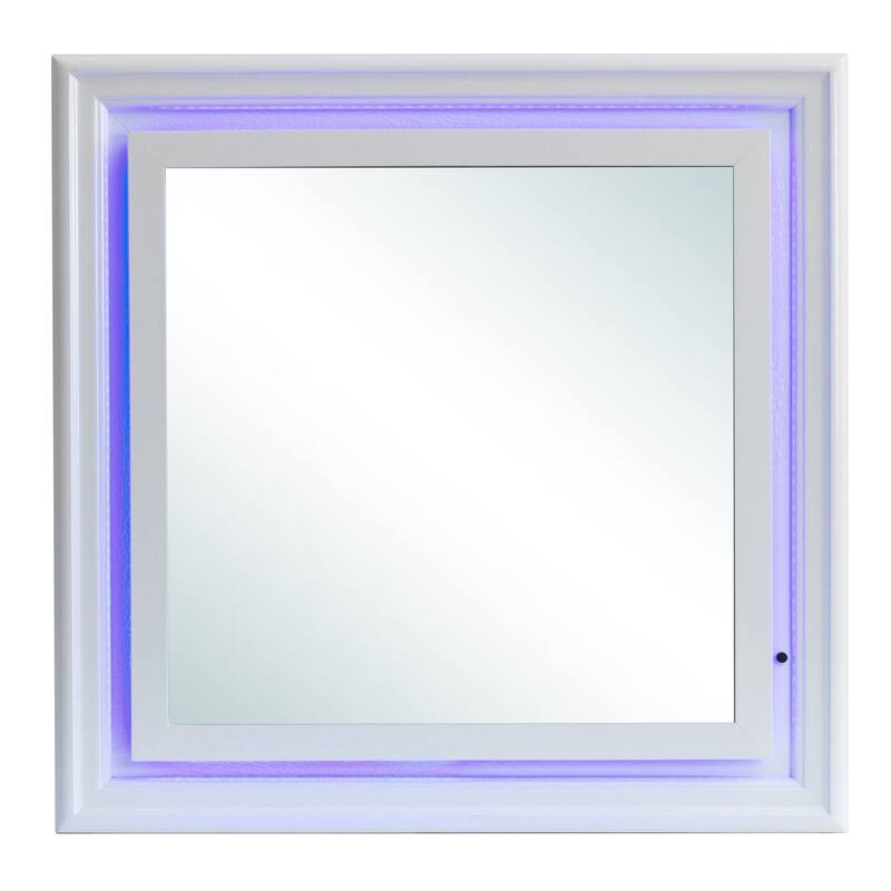 Lorana LED Lighted Bedroom Mirror