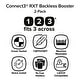 preview thumbnail 4 of 10, Connect3® RXT Backless Booster (Latch), Pack of 2
