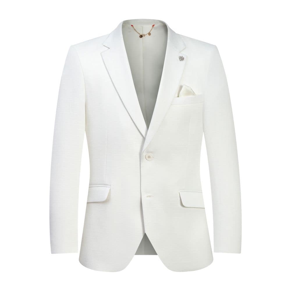 Elie Balleh Boys' Slim Fit Classic Blazer