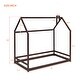 preview thumbnail 12 of 10, Twin Size House Bed with Playhouse Design, Sturdy Pine Wood Frame for Kids' Comfort and Imaginative Play