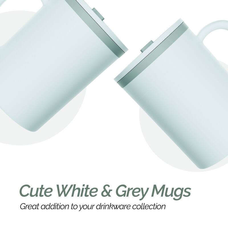 Copco Iconic Plastic Double Wall Insulated Desk Mug with Lid - 16 oz