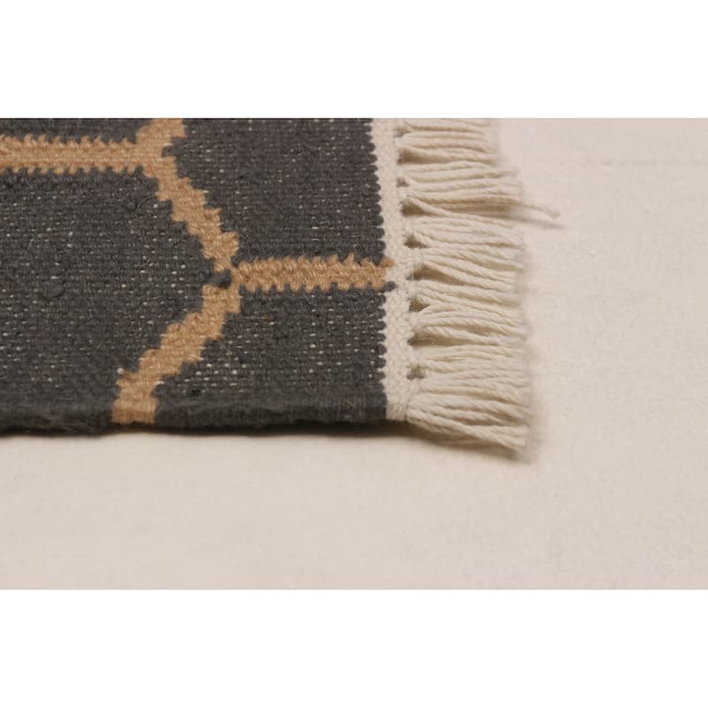 Ankara FW Grey Kilim 5'1" x 7'10" - 5'1 x 7'10