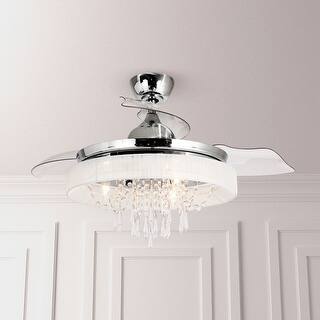 Chrome Fabric Ceiling Fans Accessories Out Of Stock Included
