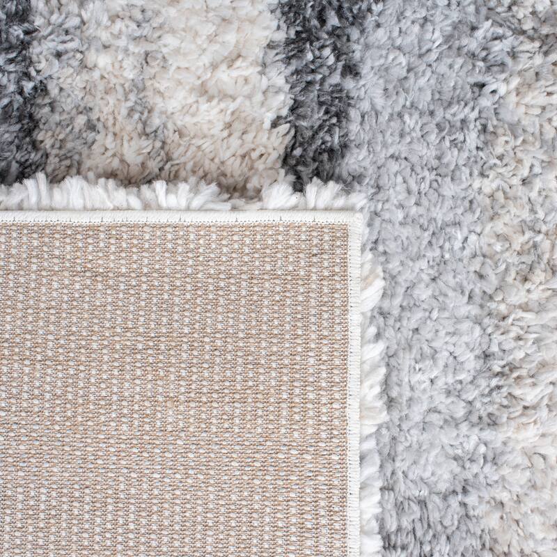 SAFAVIEH Fontana Shag Radha Modern Abstract 2-inch Thick Rug
