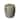 9.5 Gallon Outdoor Gray Round Anti-Wicking Rattan Side Cooler Table