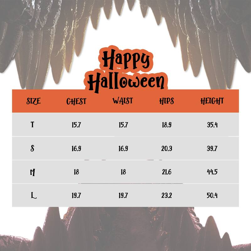 Halloween Dinosaur Costume Triceratops Dress Up Deluxe Triceratops Costume Orange for Kids,S