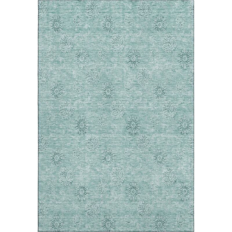 Premium Washable Super Soft Floral Imprints Mayfield Rug
