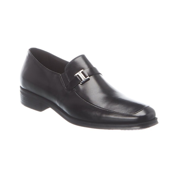 Bruno magli pivetto leather loafers clearance