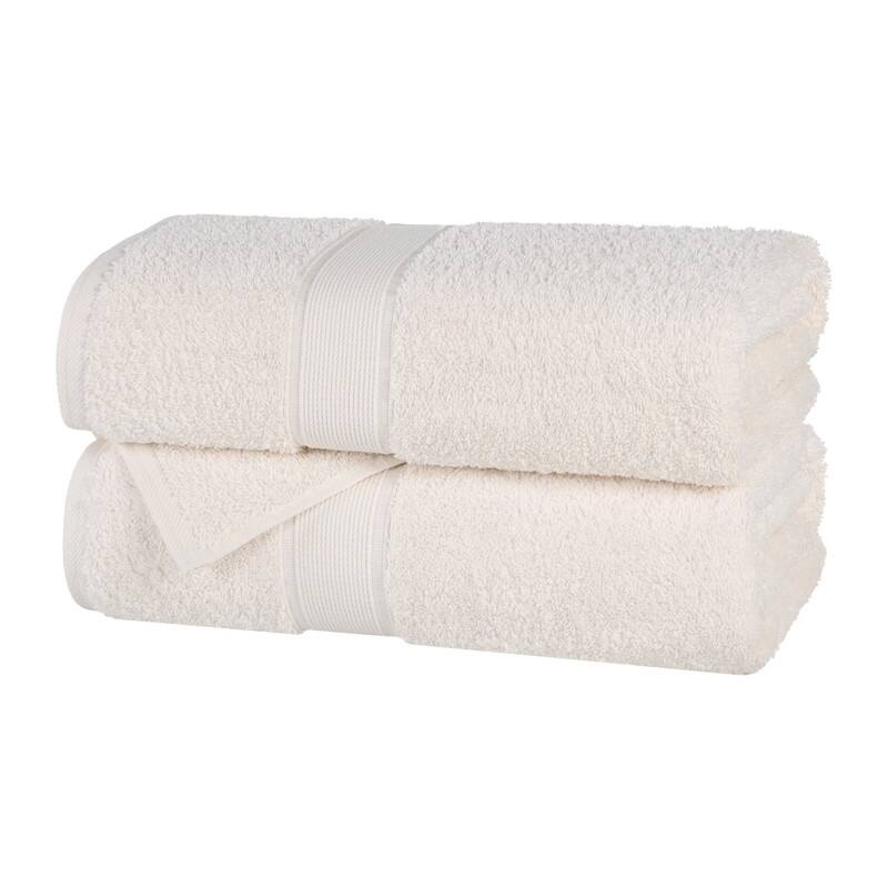 Superior Oregon Organic Cotton Solid Bath Sheet, Set of 2