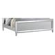 preview thumbnail 5 of 5, Sterling King Size Upholstered LED Bed made with wood