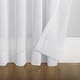 preview thumbnail 5 of 21, No. 918 Bethany Slub Textured Linen Blend Sheer Tie Top Curtain Panel, Single Panel