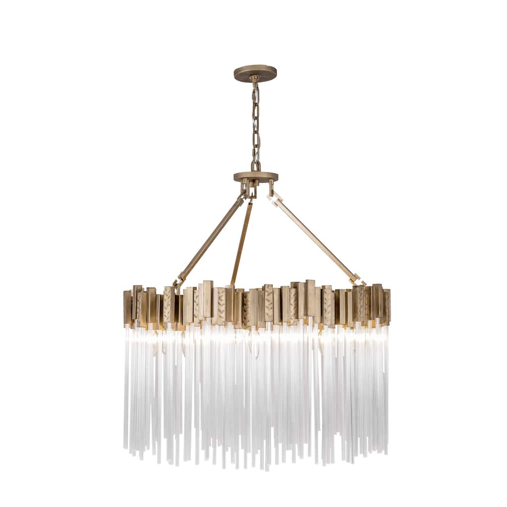 Varaluz Matrix Chandelier - 30"D x 30"W x 31"H