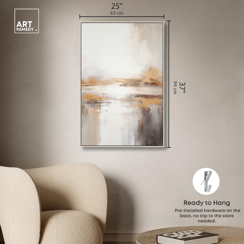 Glistening Stillness I Canvas by Art Remedy