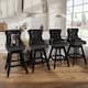 Option Black Velvet Set Of 4