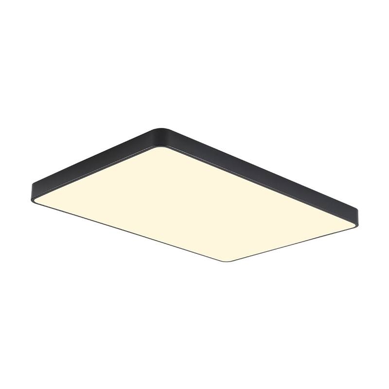 Dimmable LED Wide Rectangular Flush Mount Light 33.9 in