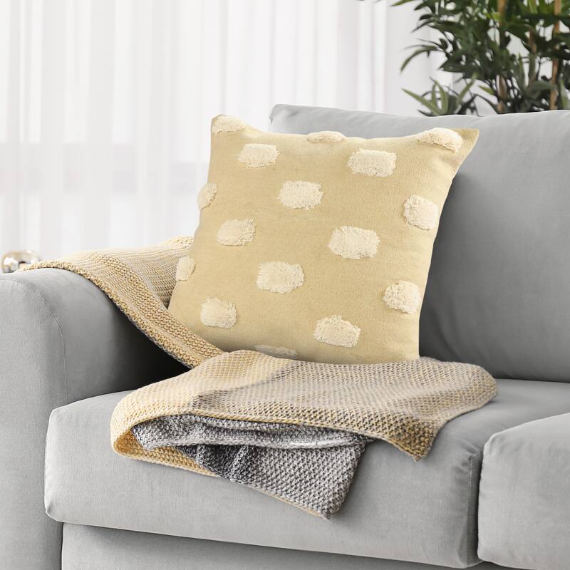 Sevita Pom Pom Palace Glam Throw Pillow