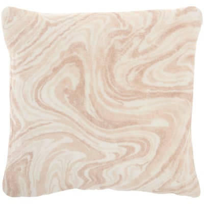 Mina Victory Plush Marble Throw Pillow