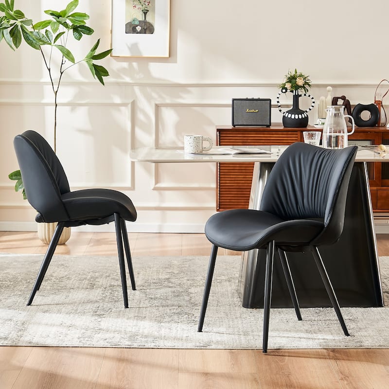 Modern Dining Kitchen Chairs Set of 2 Loads up to 300lbs