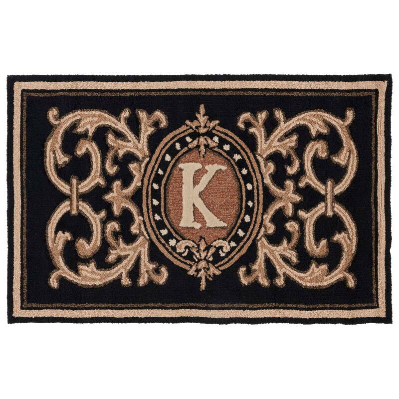 SAFAVIEH Handmade Monogram Bruneta Casual Rug
