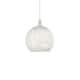 Option Brushed Satin Nickel / White Mouchette