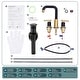 preview thumbnail 36 of 42, WOWOW 8-inch Dual Handle Widespread Bathroom Faucet