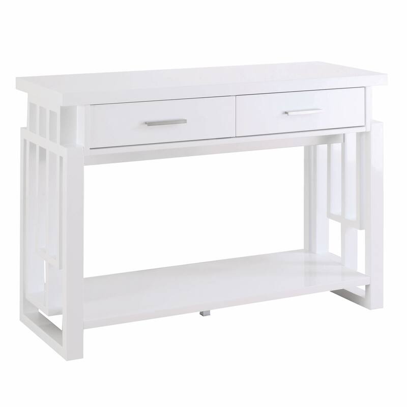 Modern Design High Glossy White Living Room Table Collection