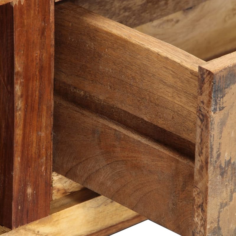 vidaXL TV Stand 39.4"x11.8"x13" Solid Wood Reclaimed