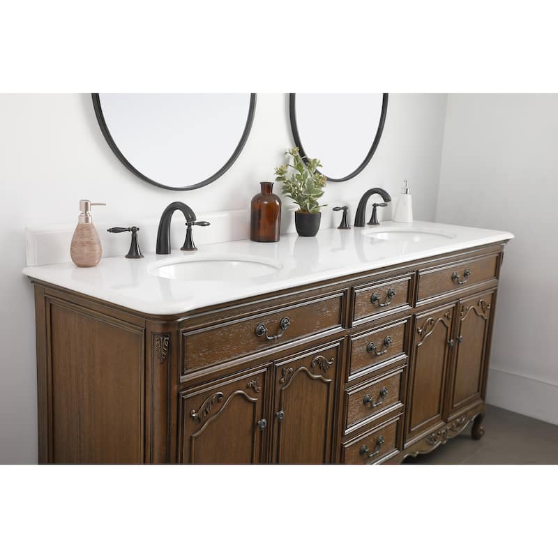 72" Double Bathroom Vanity
