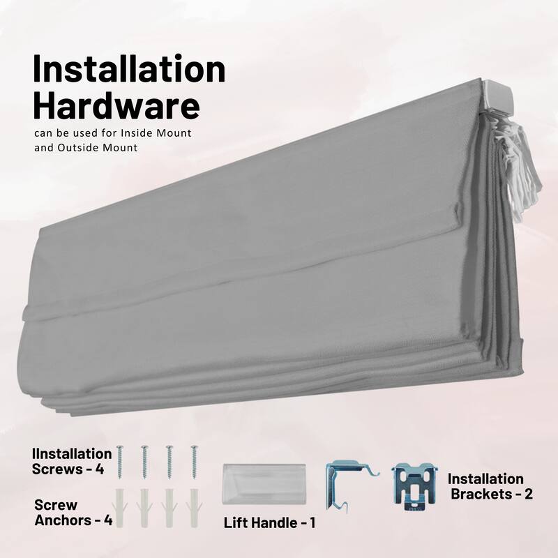 CHICOLOGY Cordless Roman Shades, Privacy Window Blinds for Home